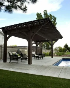 Pérgolas para alberca