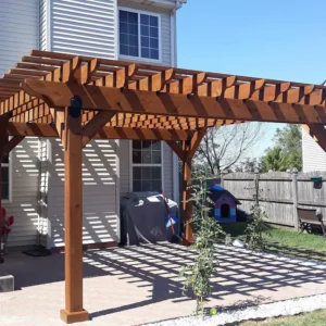Pérgola de Madera Residencial