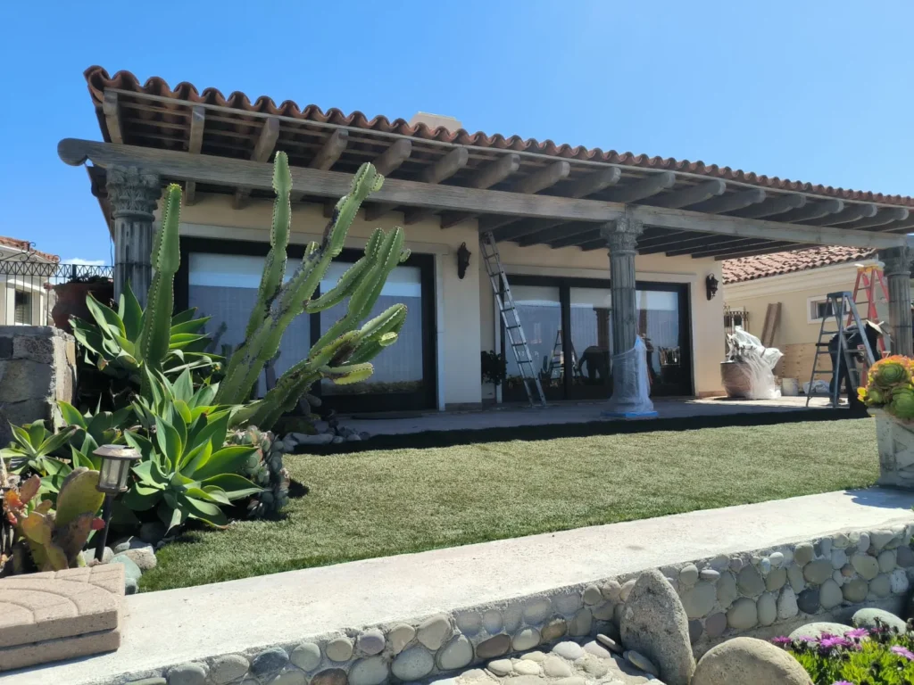 P&eacute;rgola Allan & Sussan